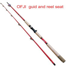 Ofji Guid e Reel Assento Torpedo Rod Black Fish Rod
